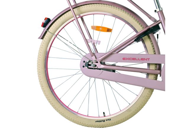 Volare Excellent Kinderfiets - Meisjes - 26 inch - Mat Roze