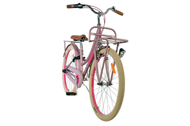 Volare Excellent Children's Bicycle - Girls - 26 inch - Matte Pink - 3 gears