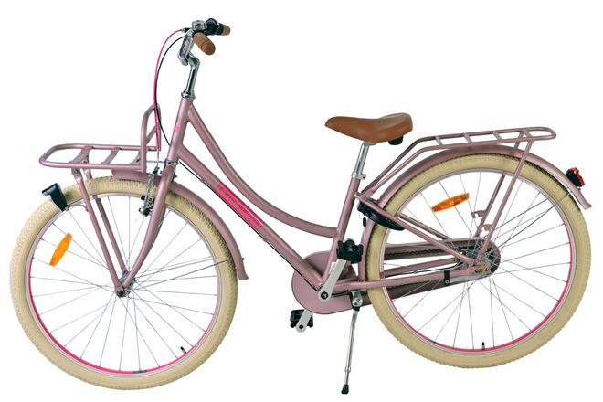 Volare Excellent Children's Bicycle - Girls - 26 inch - Matte Pink - 3 gears