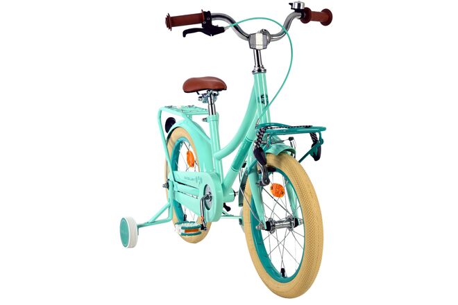 Volare Excellent Kinderfiets - Meisjes - 16 inch - Groen - 95% afgemonteerd