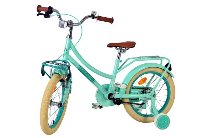 Volare Excellent Kinderfiets - Meisjes - 16 inch - Groen - 95% afgemonteerd