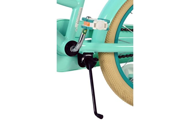 Volare Excellent Kinderfiets - Meisjes - 16 inch - Groen - 95% afgemonteerd