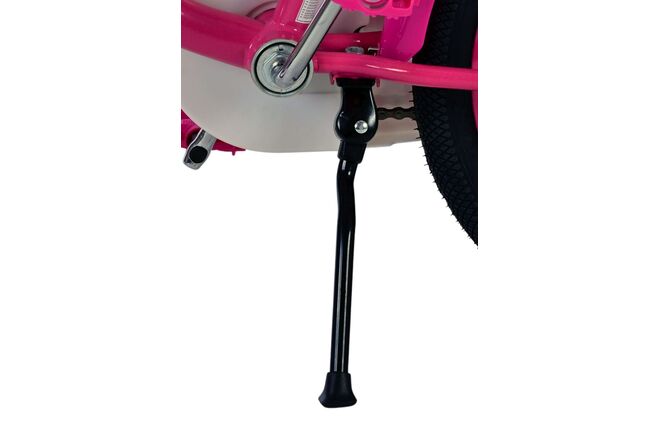 Volare Lovely Kinderfahrrad – Mädchen – 18 Zoll – Rosa Weiß