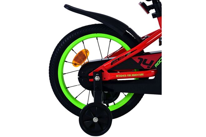 Volare Rocky Kinderfiets - Jongens - 14 inch - Rood