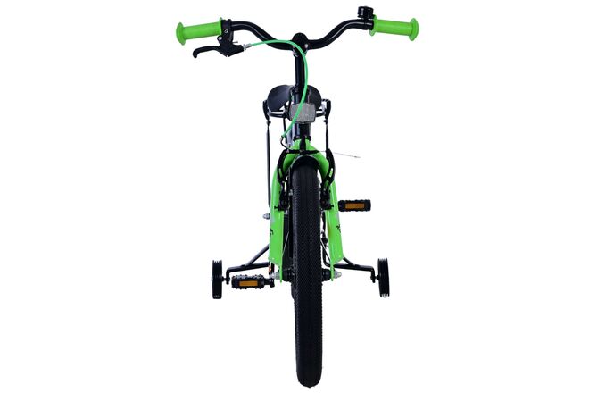 Rower dziecięcy Volare Thombike - chłopcy - 18 cali - czarno-zielony