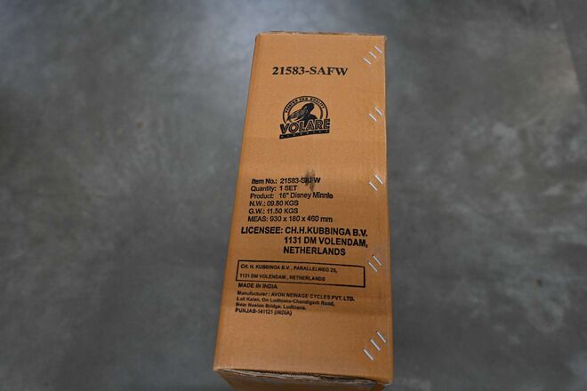 Disney Minnie Kinderfiets - Meisjes - 16 inch - Roze - Twee handremmen