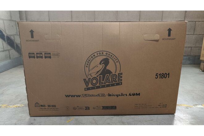 Volare Ashley Kinderfiets - Meisjes - 18 inch - Wit