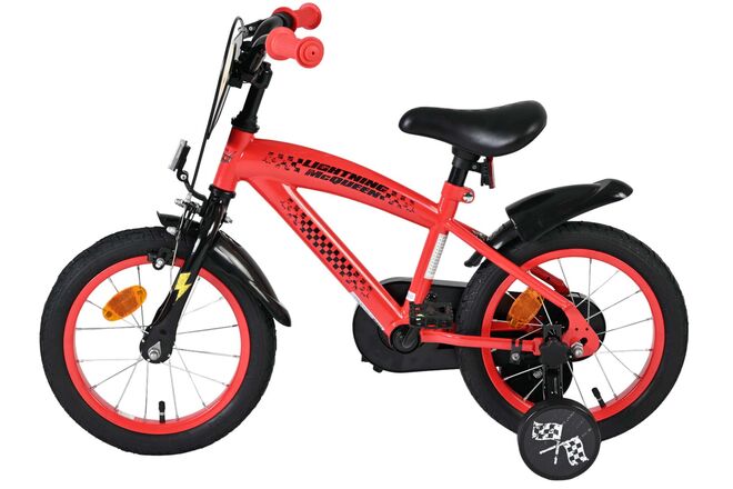 Disney Cars Children's Bicycle - Boys - 14 inch - Red
