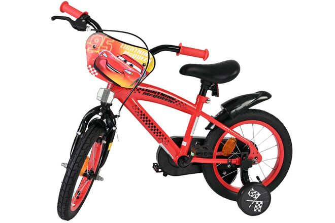 Disney Cars Children's Bicycle - Boys - 14 inch - Red