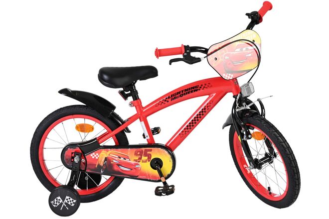 Disney Cars Children's Bicycle - Boys - 16 inch - Red