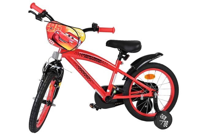 Disney Cars Children's Bicycle - Boys - 16 inch - Red