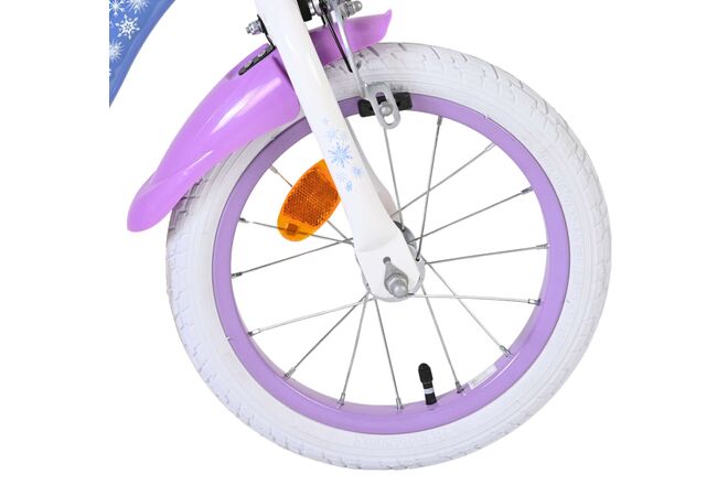 Disney Frozen 2 Kinderfiets - Meisjes - 14 inch - Blauw/Paars