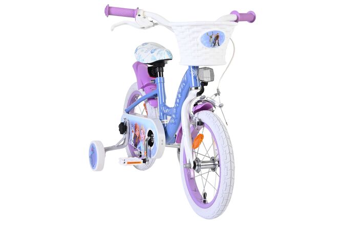 Disney Frozen 2 Kinderfiets - Meisjes - 14 inch - Blauw/Paars