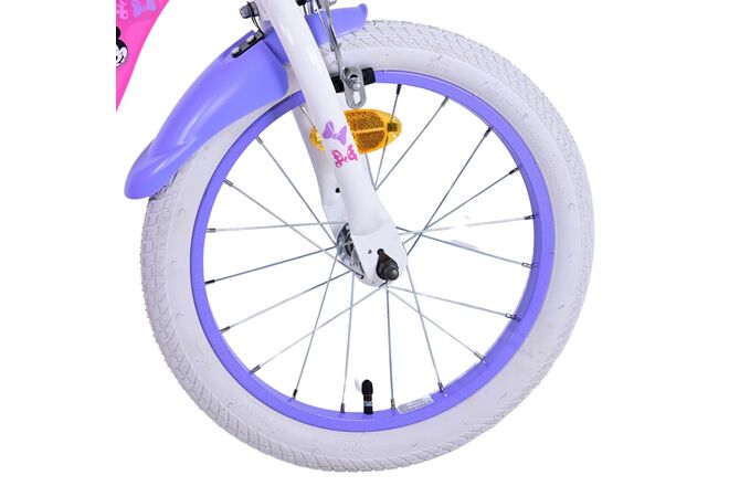 Disney Minnie Kinderfiets - Meisjes - 16 inch - Roze - Twee handremmen