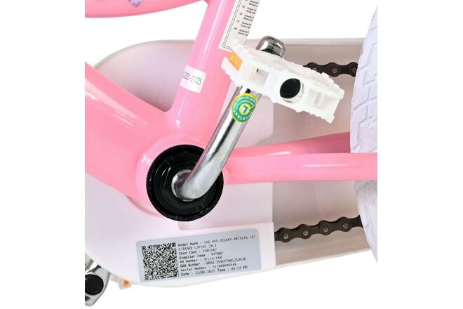 Disney Princess Kinderfiets - Meisjes - 16 inch - Roze
