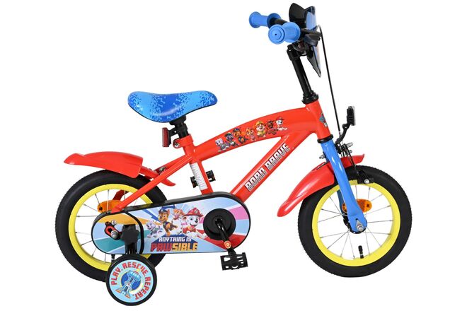 Paw Patrol Børnecykel - Drenge - 12 tommer - Rød/Blå