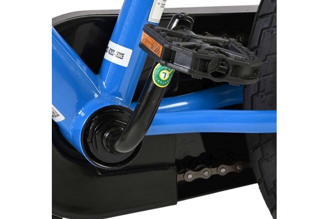 Rubble & Crew Kinderfiets - Jongens - 16 inch - Blauw - Twee handremmen