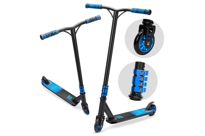 BOLDCUBE Deluxe Stuntstep - Donker Blauw