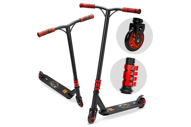 BOLDCUBE Deluxe Stuntstep - Zwart