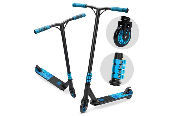 BOLDCUBE Deluxe Stuntstep - Cyaan