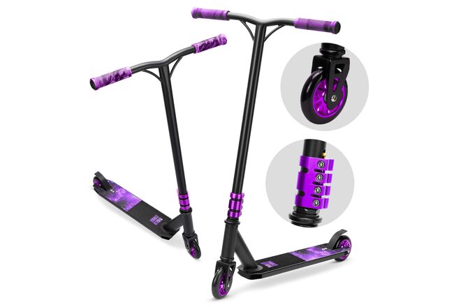 BOLDCUBE Deluxe Stuntstep - Paars