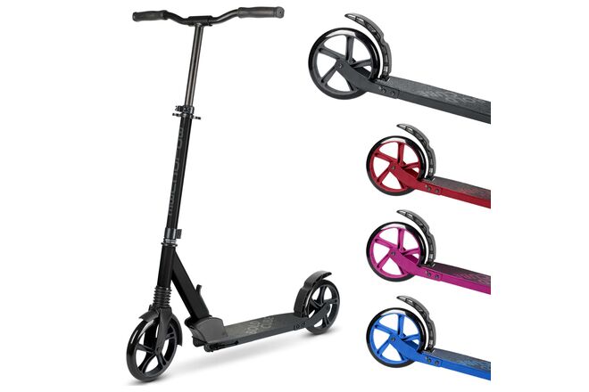 BOLDCUBE BIG 2-wielige step - Houtskool Zwart