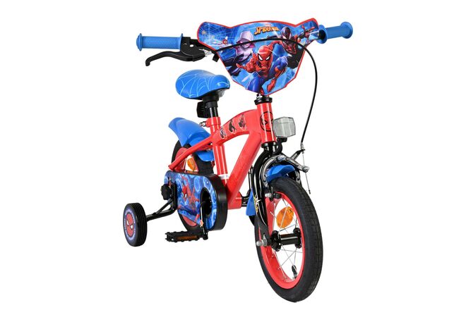 Spider-Man Kinderfiets - Jongens - 12 inch - Blauw/Rood