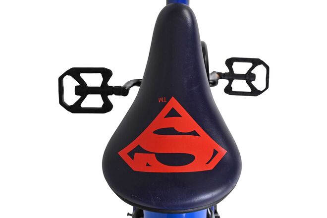 Superman Kinderfiets - Jongens - 16 inch - Blauw - Twee handremmen