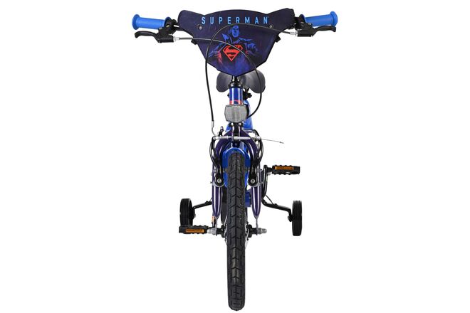Superman Kinderfiets - Jongens - 16 inch - Blauw - Twee handremmen