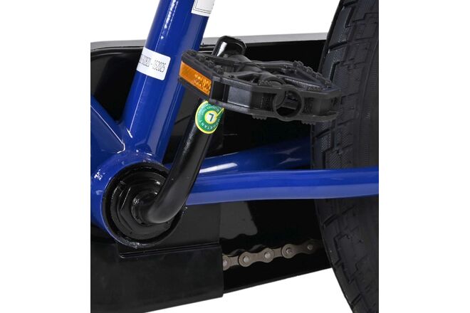 Superman Kinderfiets - Jongens - 16 inch - Blauw - Twee handremmen
