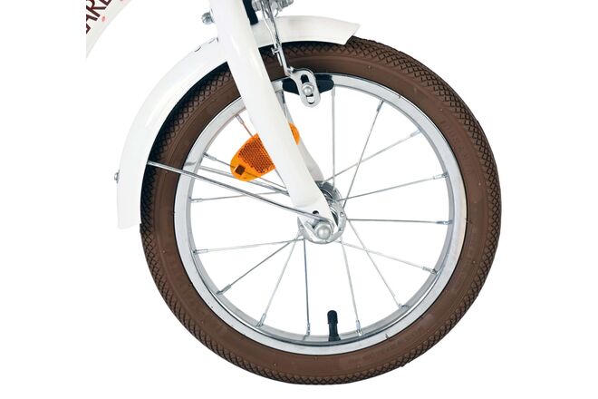 Volare Blossom Kinderfiets - Meisjes - 14 inch - Wit