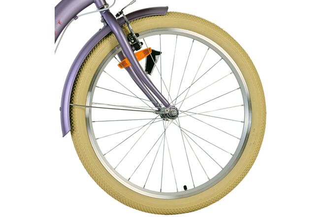 Volare Blossom Kinderfiets - Meisjes - 24 inch - Paars - Twee handremmen