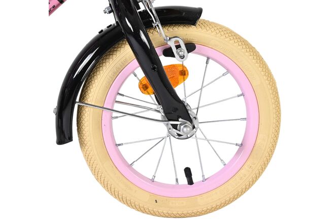Volare Excellent Kinderfiets - Meisjes - 12 inch - Zwart