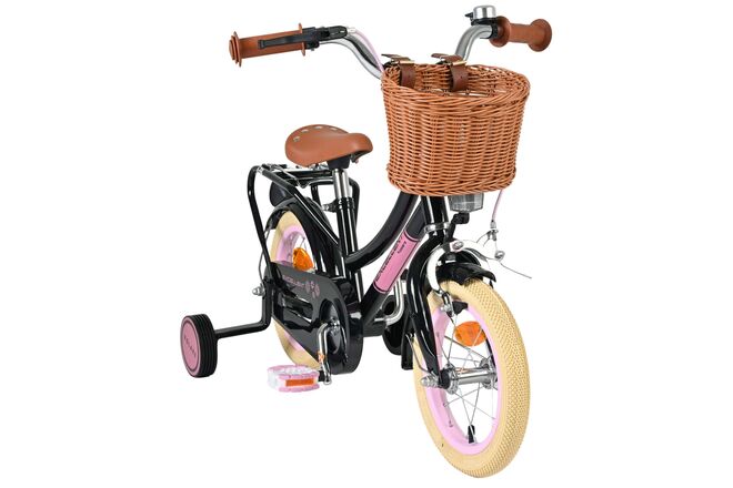 Volare Excellent Kinderfiets - Meisjes - 12 inch - Zwart
