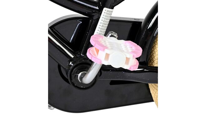Volare Excellent Kinderfiets - Meisjes - 12 inch - Zwart