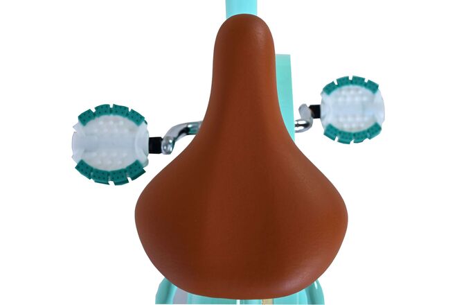Volare Excellent Kinderfiets - Meisjes - 18 inch - Groen - 95% afgemonteerd