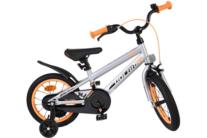 Volare Rocky Kinderfiets - Jongens - 14 inch - Grijs