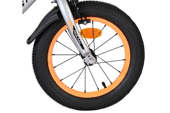 Volare Rocky Kinderfiets - Jongens - 14 inch - Grijs