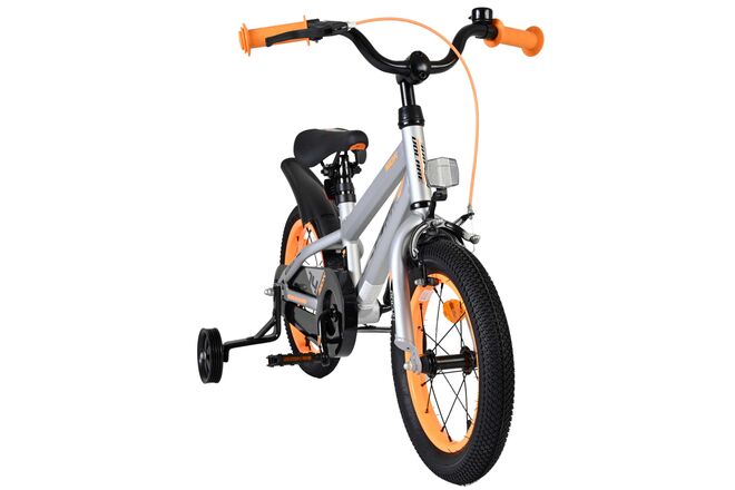 Volare Rocky Kinderfiets - Jongens - 14 inch - Grijs