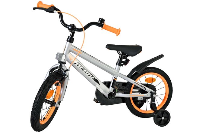 Volare Rocky Kinderfiets - Jongens - 14 inch - Grijs