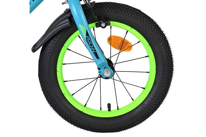 Volare Rocky Kinderfiets - Jongens - 14 inch - Groen