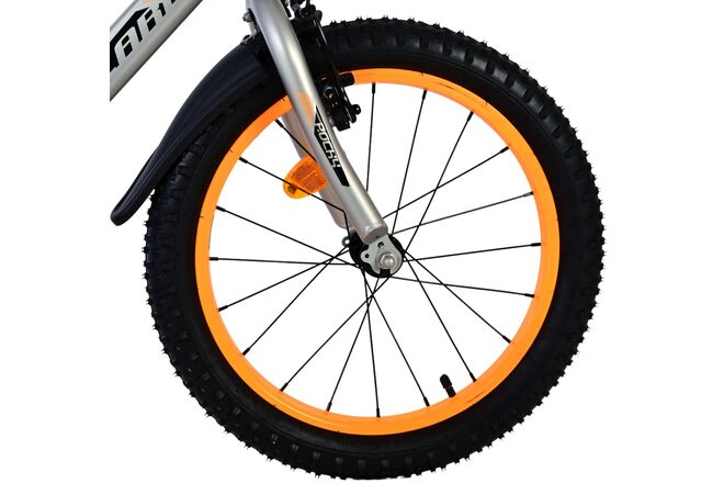 Volare Rocky Kinderfiets - Jongens - 18 inch - Grijs