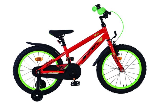 Volare Rocky Kinderfiets - Jongens - 18 inch - Rood