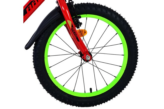 Volare Rocky Kinderfiets - Jongens - 18 inch - Rood