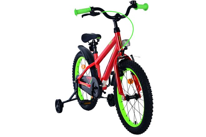Volare Rocky Kinderfiets - Jongens - 18 inch - Rood