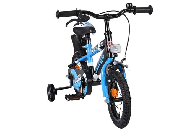 Volare Sportivo Kinderfiets - Jongens - 12 inch - Blauw Zwart