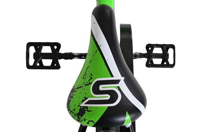 Volare Sportivo Kinderfiets - Jongens - 12 inch - Groen Zwart