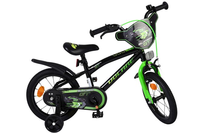 Volare Super GT Children's Bicycle - Boys - 14 inch - Green