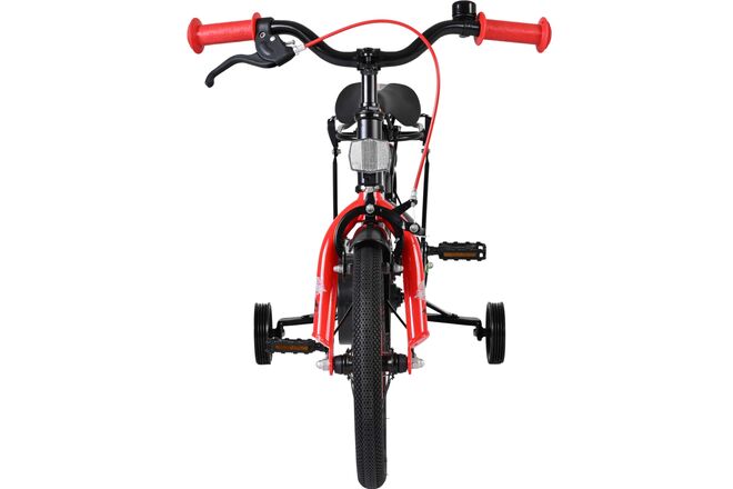 Volare Thombike Kinderfiets - Jongens - 14 inch - Zwart Rood