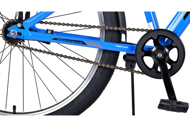 Volare Cross Kinderfahrrad - Jungen - 24 Zoll - Blau OUTLET